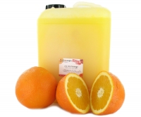 Fresh orange juice, semi-filtered, 5 lt