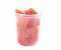 Grapefrucht in saubere Würfel geschnitten - 120 g