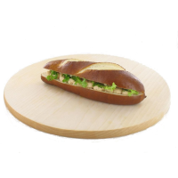 Pretzel bread sandwich with salmon mousse, 160g