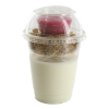 Yogurt, honey crunch and strawberry coulis, 240g
