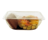 Avocado-, Zitrusfrüchte- und Lachssalat mit Vollkornbrot, 250 g