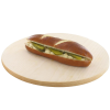4 x 160g Pretzel bread sandwich with tuna mousse